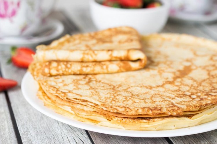 Pancakes with Milk