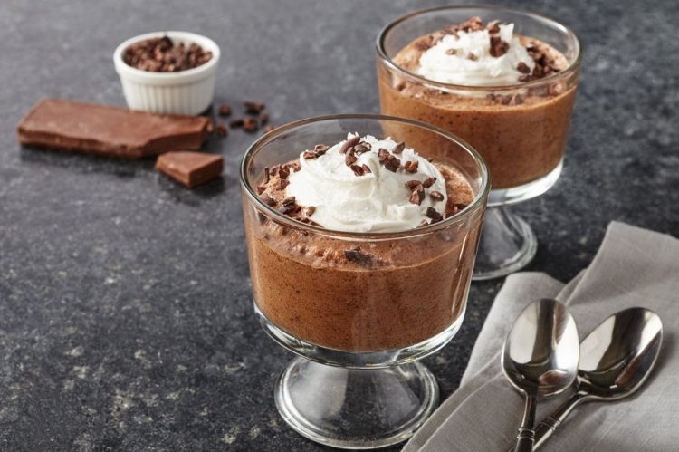 Chocolate Mousse with Sour Cream