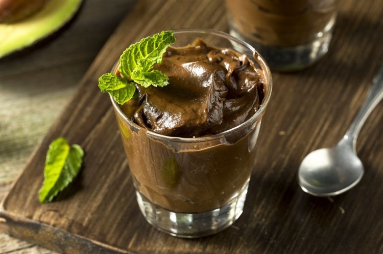 Healthy Chocolate Mousse from Avocado