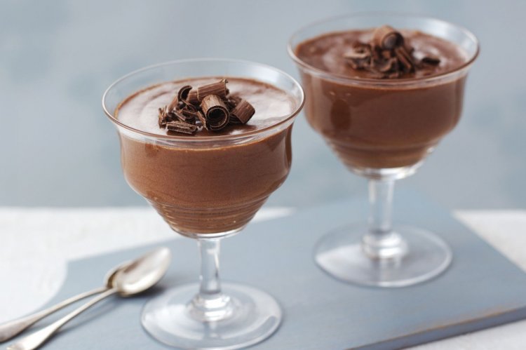 Chocolate Mousse with Semolina