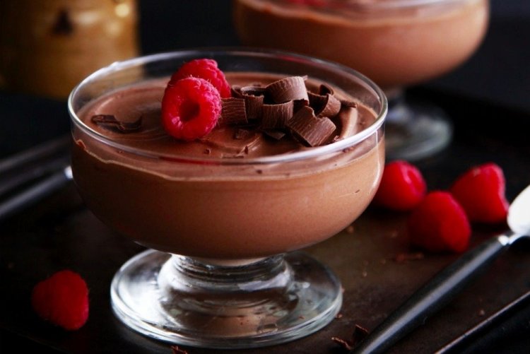 Chocolate Mousse with Brandy