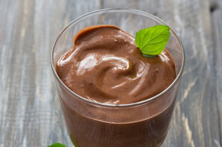 Chocolate Mousse with Banana