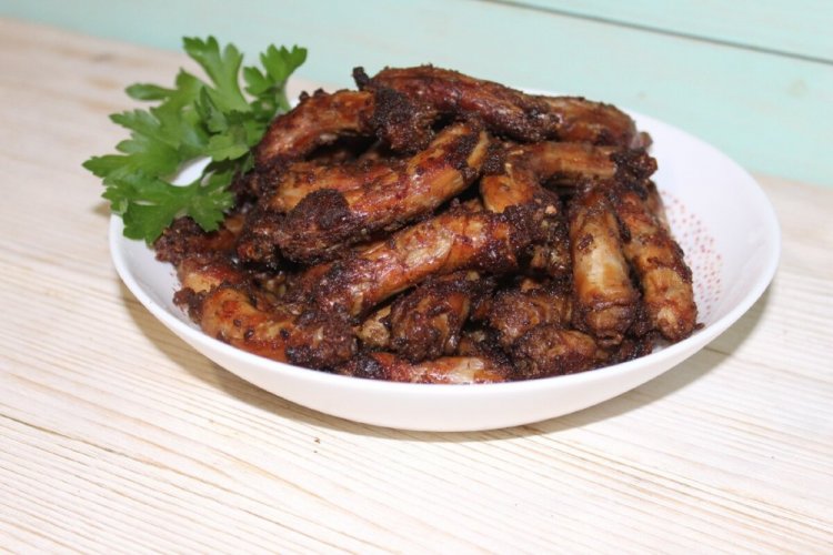 Spicy Chicken Necks for Beer