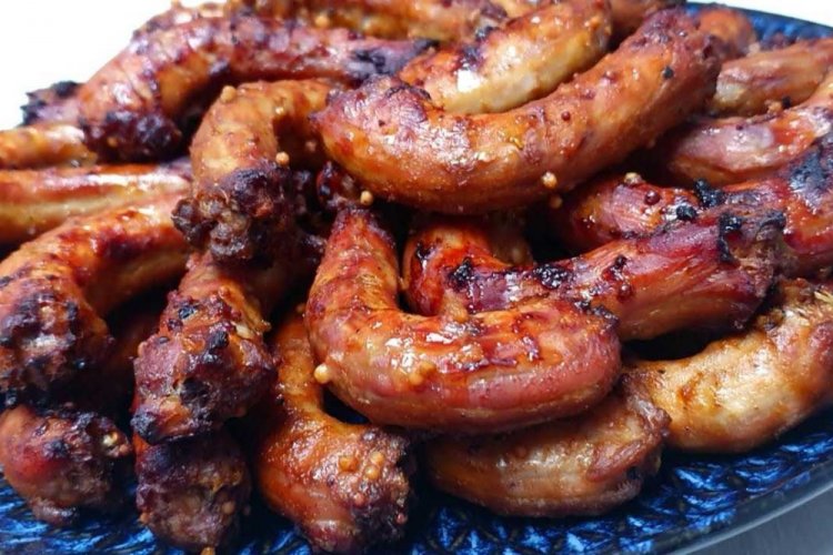 Grilled Chicken Necks