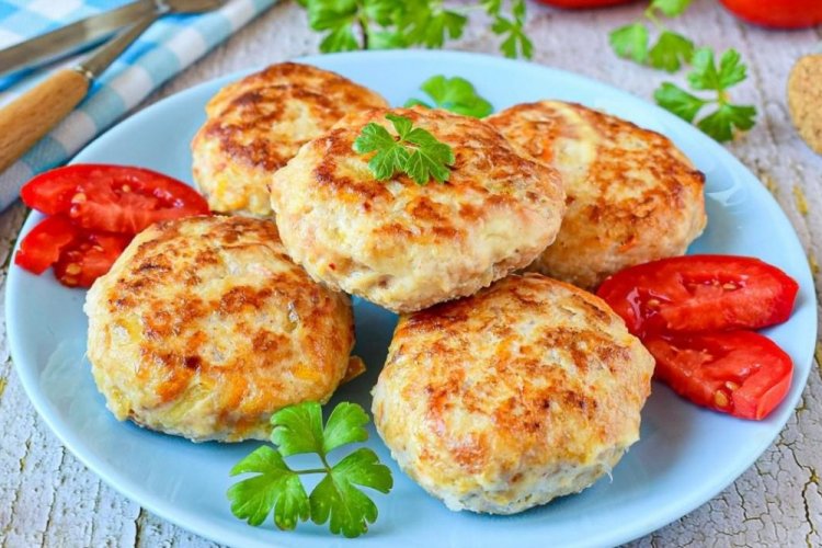 Chicken Patties with Cream Cheese