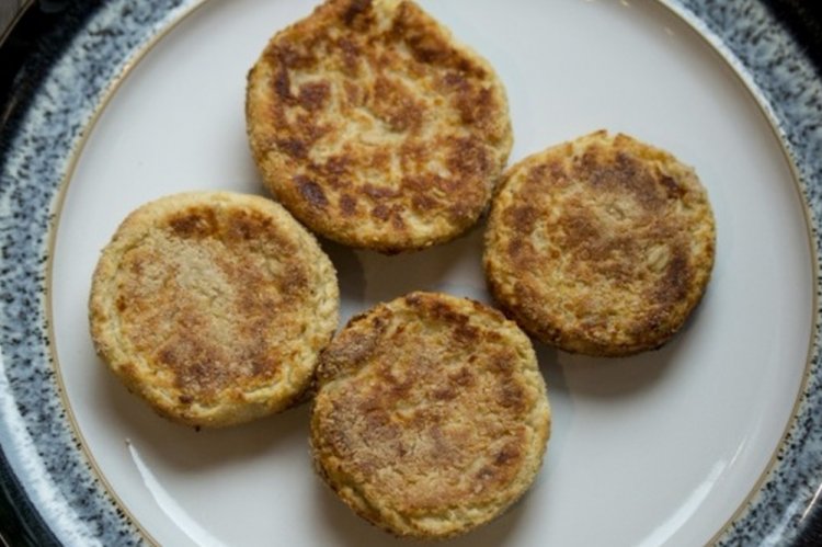 Syrniki with Almond Flour in the Oven