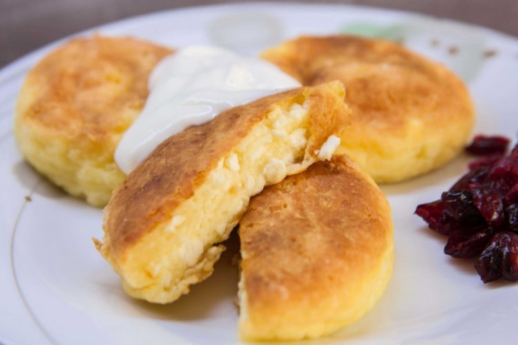 Eggless Syrniki in the Oven