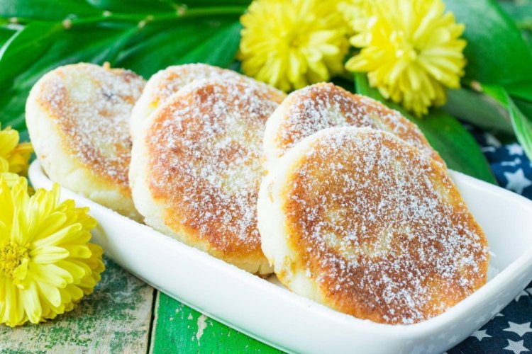 Syrniki with Rice Flour in the Oven
