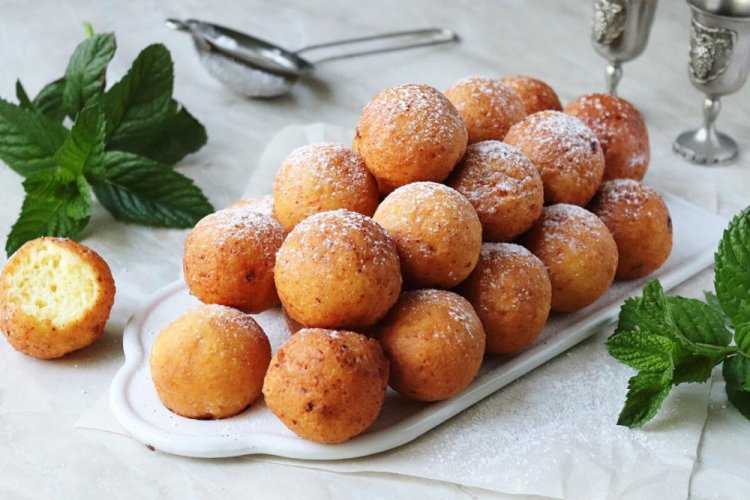 Cottage Cheese Doughnut Balls