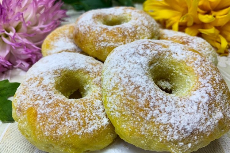 Cottage Cheese Doughnuts with Rice Flour