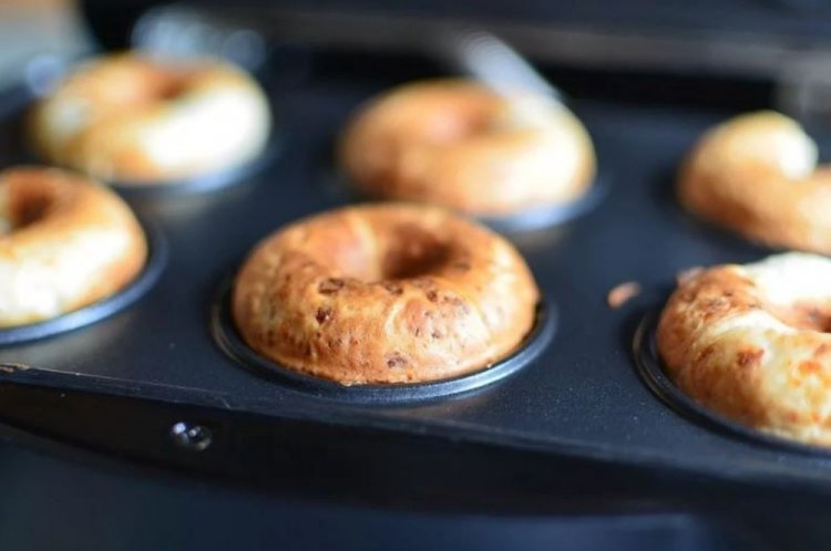 Cottage Cheese Doughnuts in a Multi-Baker