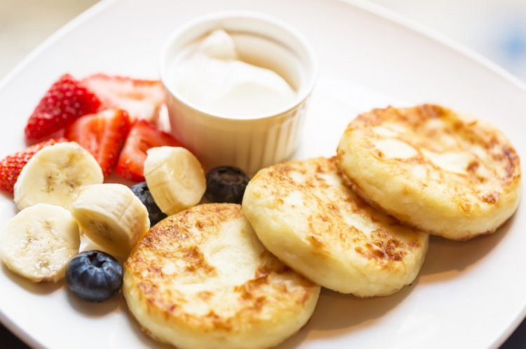 Eggless Banana Syrniki