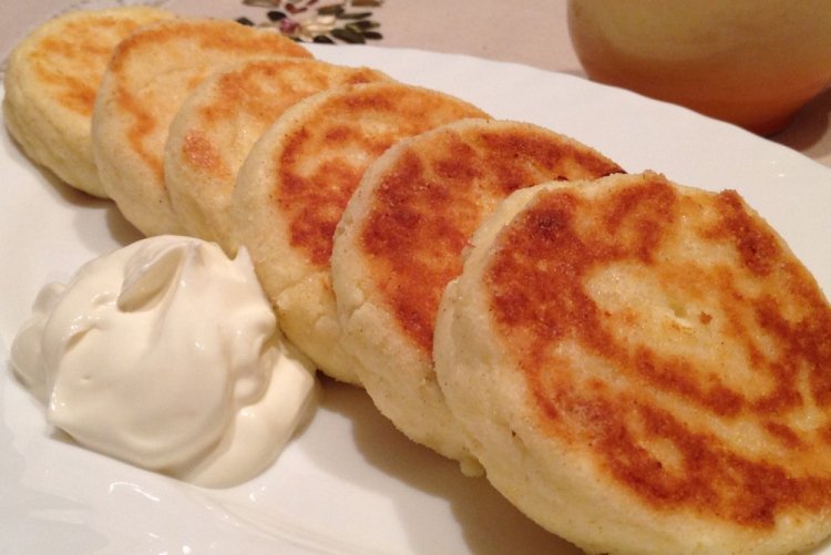 Syrniki with Semolina, No Flour