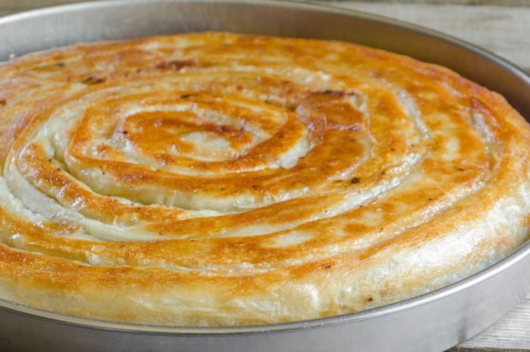 Snail Pie from Lavash with Cottage Cheese and Chocolate