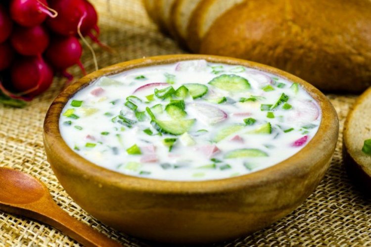 Aderezo de limón para okroshka