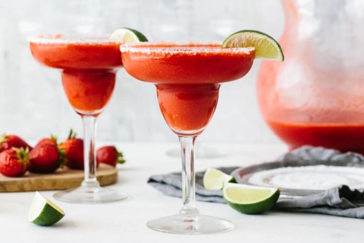 Margarita de fresa