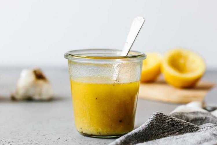 Aderezo de limón para ensalada de col