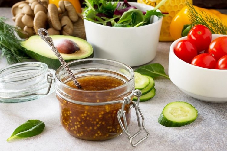 Aderezo con salsa de soja