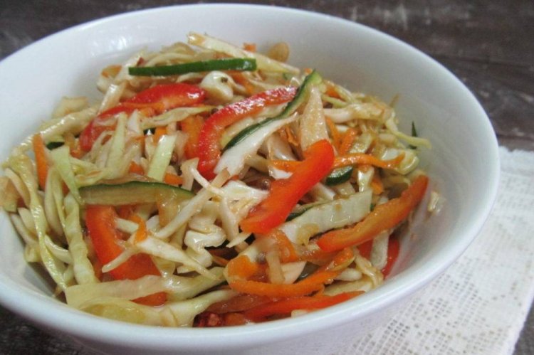 Vegetable Salad for Pilaf