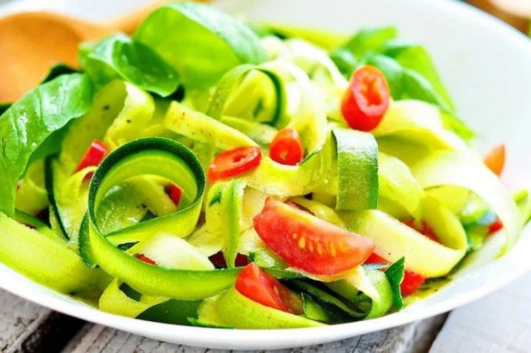 Young Zucchini Salad for Pilaf