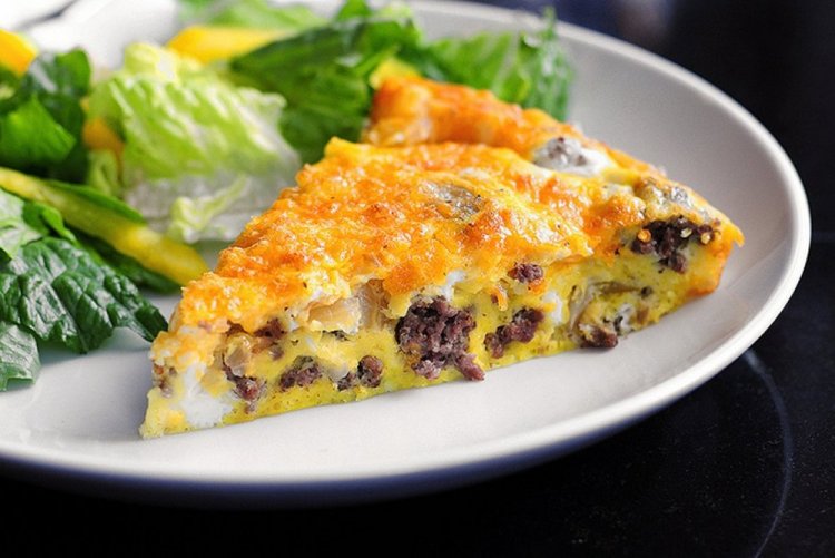 Minced Meat Frittata