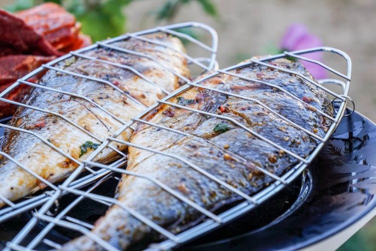Tench with Fennel on the Grill