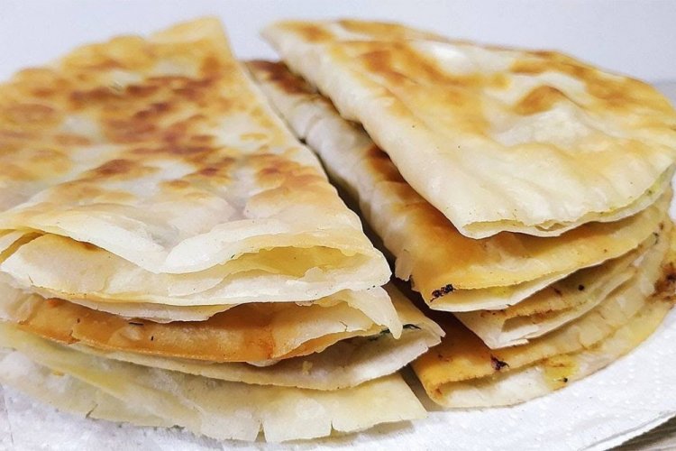 Lavash Chebureki with Chicken