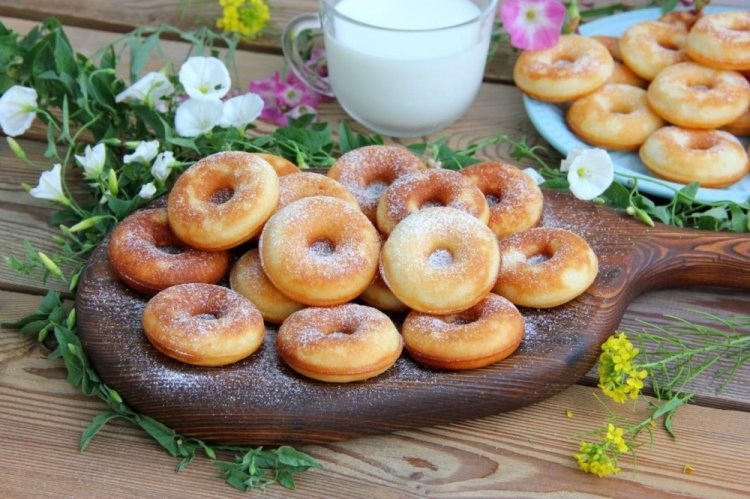 Milk Donuts in a Waffle Maker