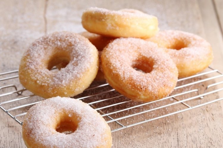 Kefir Donuts in a Waffle Maker