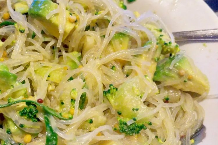 Funchoza and Avocado Salad