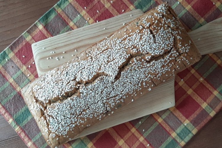 Green Buckwheat and Millet Bread