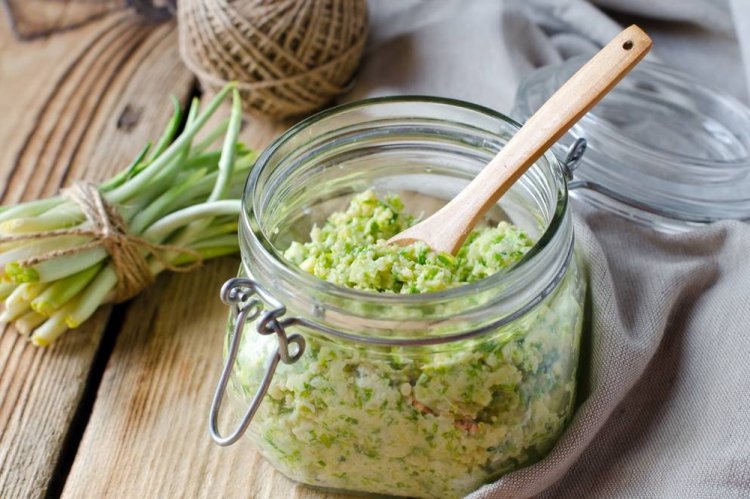 Garlic Scape and Nut Butter