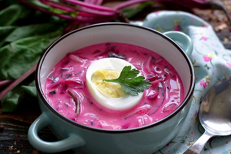 Kholodnik with Canned Beans