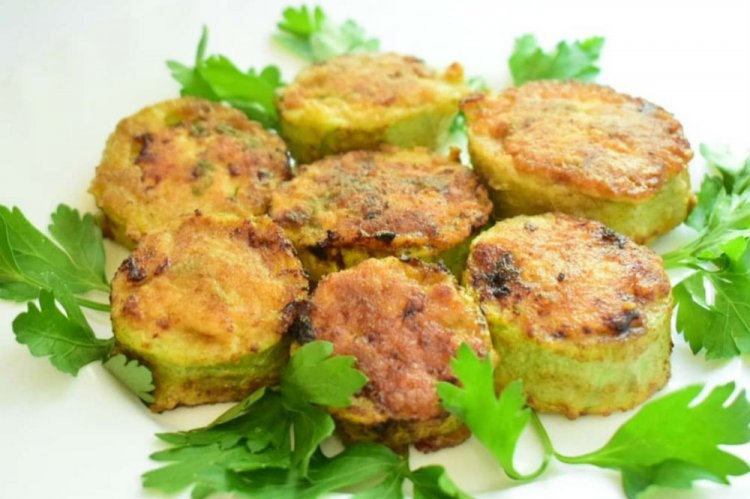 Breaded Stuffed Zucchini
