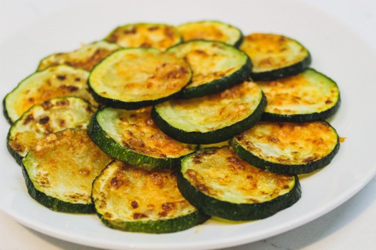 Zucchini Slices in an Air Fryer