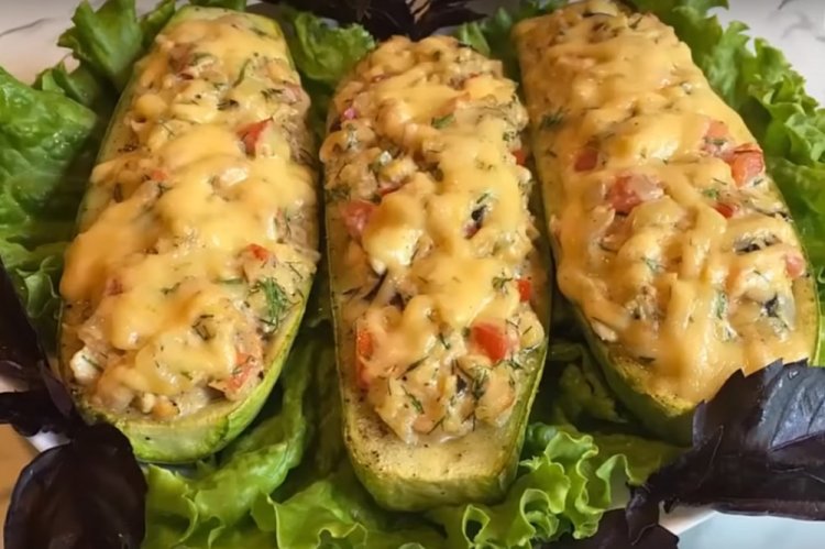 Zucchini Boats in an Air Fryer