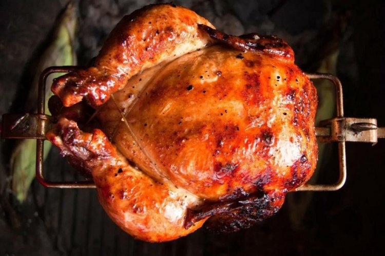 Whole Roasted Chicken in a Tandoor