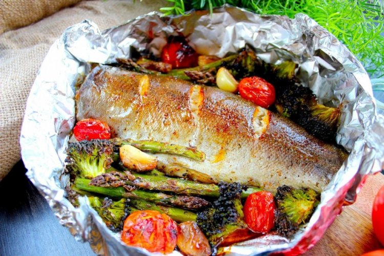 Trout in a Tandoor