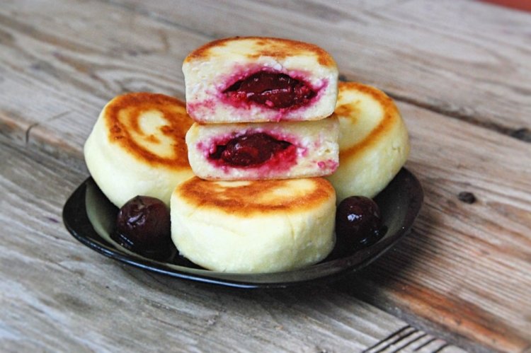Stuffed Syrniki in an Air Fryer