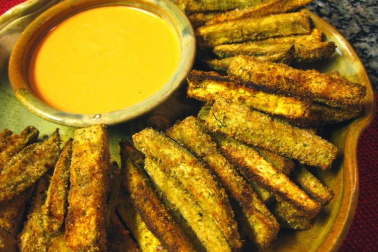 Eggplant with Cheese in Air Fryer