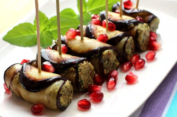 Eggplant Rolls in Air Fryer