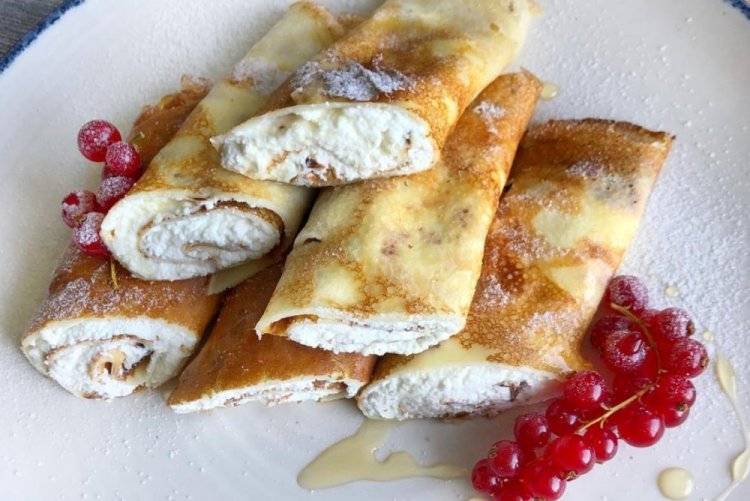 With Cottage Cheese and Cream