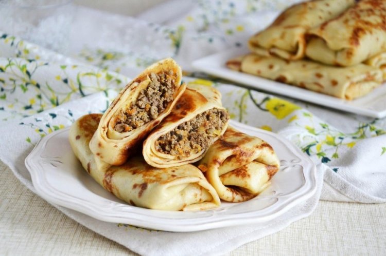 Chicken Liver Filling for Pancakes