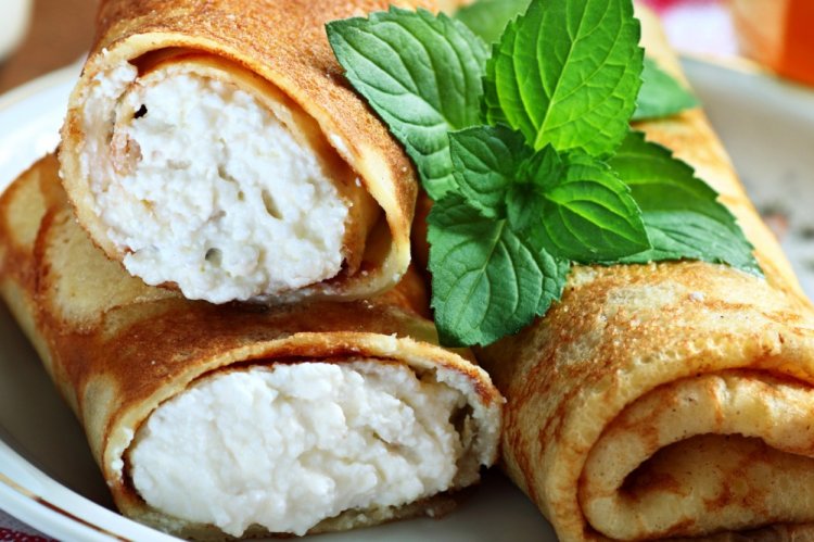 Cottage Cheese Filling for Pancakes