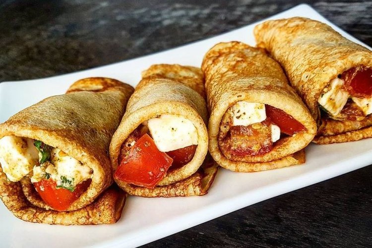 With Tomatoes and Cheese