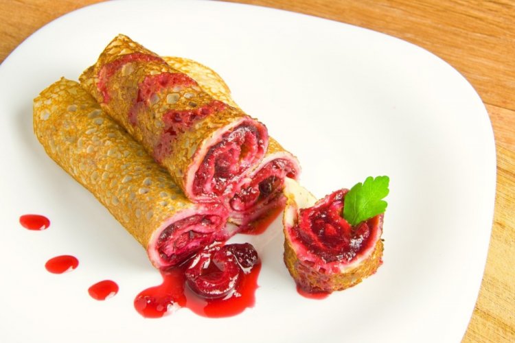 With Peanut Butter and Berries