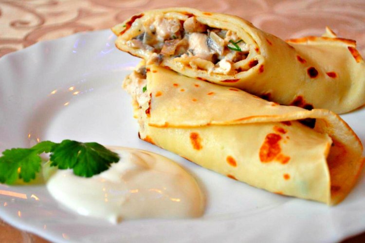 With Chicken and Cheese