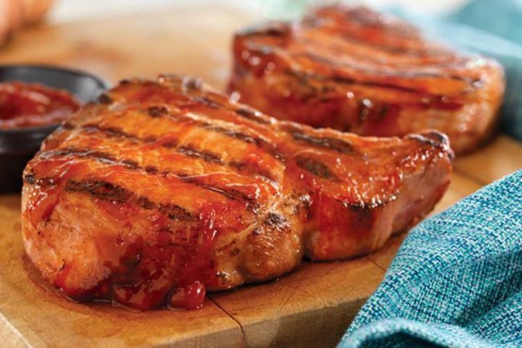 Air Fryer Pork in Tomato Marinade