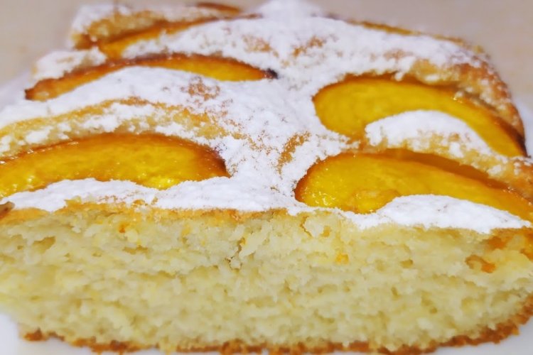 Peach and Banana Pie with Whey