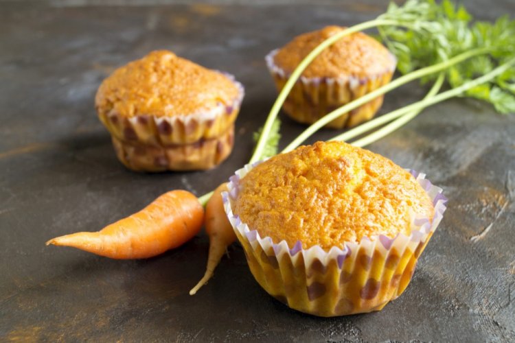 Carrot Muffins with Whey